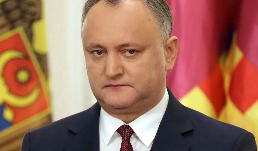 Preşedintele moldovean Igor Dodon convoacă Consiliul Suprem de Securitate