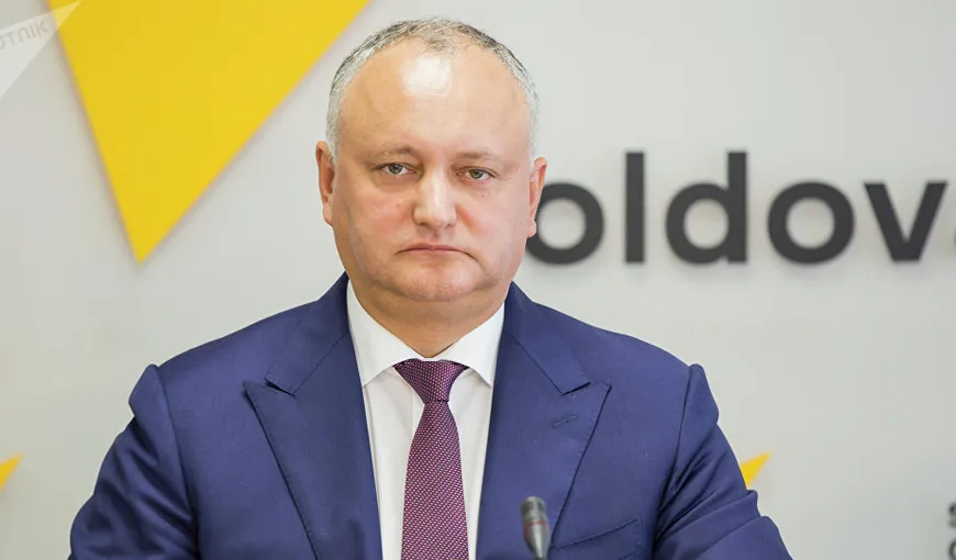 Igor Dodon vrea să dizolve Parlamentul