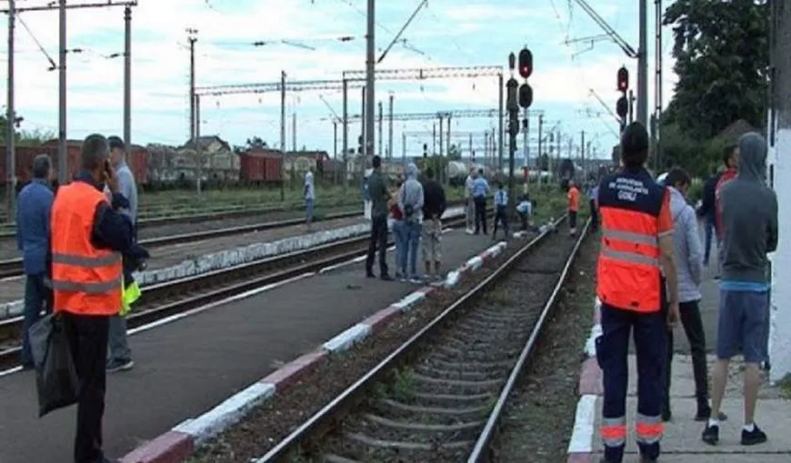 O fetiţă de 8 ani, lovită mortal de tren, în Hunedoara