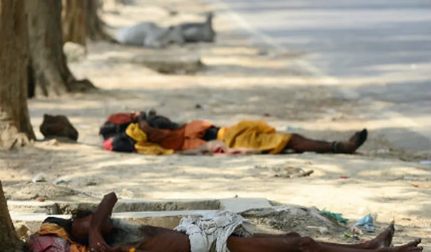 India, afectată de un val de căldură. Temperaturi de peste 50 de grade Celsius