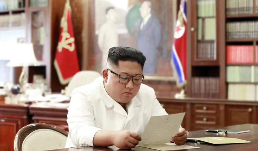 Kim Jong-un a primit o scrisoare personală de la Donald Trump, potrivit presei nord-coreene
