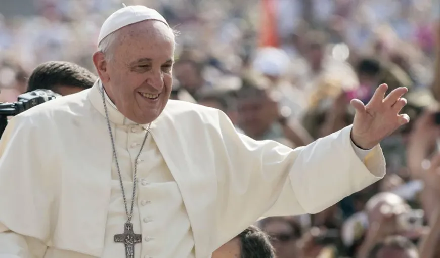Papa Francisc a pomenit în slujba de la Roma vizita în România