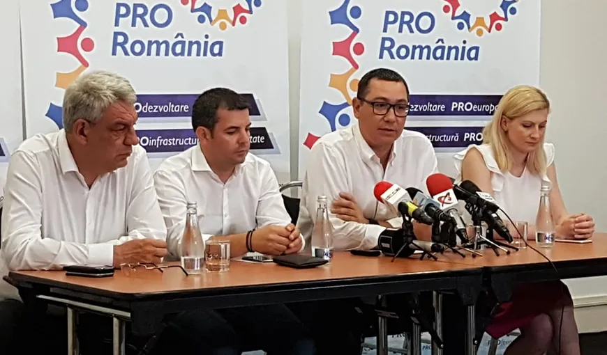 Pro România a stabilit cele opt condiţii obligatorii de parteneriat cu alte partide. Ce s-a decis în privinţa moţiunii de cenzură