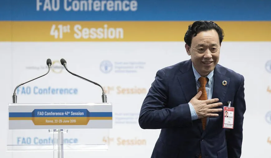 UE, „umilită”: a fost ales primul chinez în funcţia de Director General al ONU pentru Alimentaţie şi Agricultură