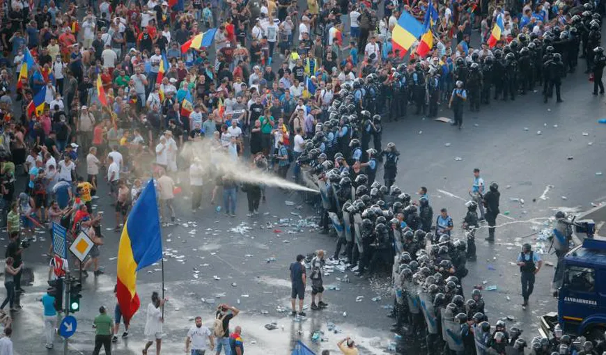 Dăncilă, despre protestul din 10 august: Când se forţează intrarea în Guvernul României, eu cred că seamănă cu o lovitură de stat