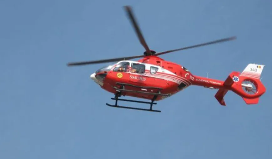 Accident grav în Giurgiu: sunt mai mulţi răniţi, a fost solicitat elicopterul SMURD
