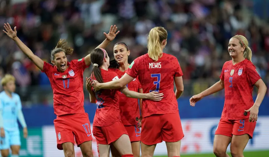CM de fotbal feminin. Scor record în istoria competiţiei, SUA a învins cu 13-0