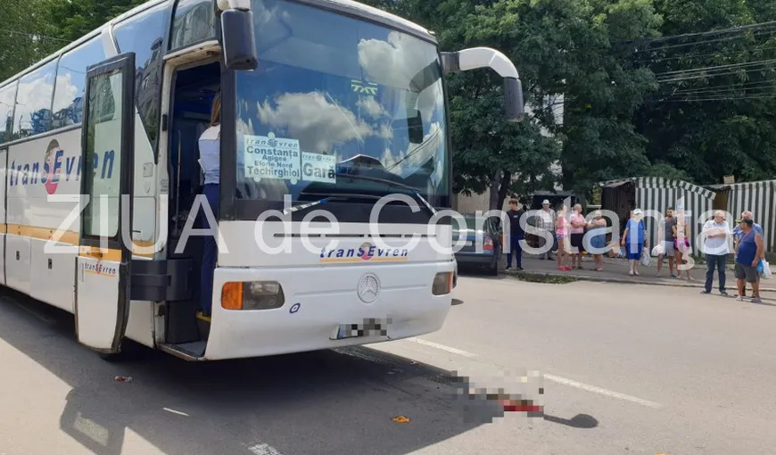 Femeie accidentată mortal de un autobuz în timp ce traversa neregulamentar strada, în Constanţa