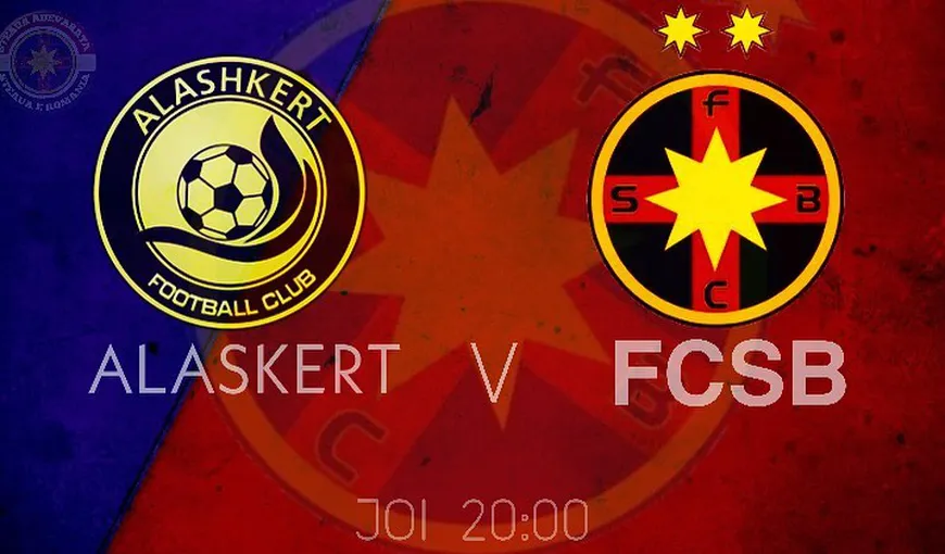 PRO TV LIVE VIDEO Alashkert – FCSB  0-3 în EUROPA LEAGUE. La pas, spre grupe