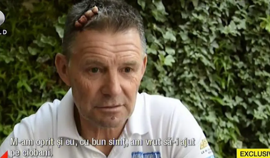 Belgianul bătut de ciobani, declaraţii uimitoare la o zi de la incident. Dă o lecţie de viaţă tuturor românilor VIDEO