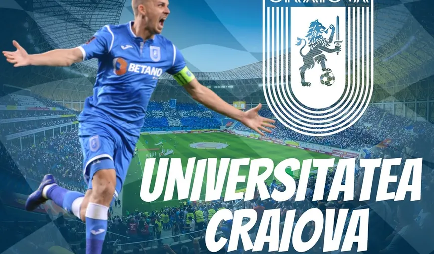 Universitatea Craiova revine oficial în Liga 1. FRF a aprobat cererea oltenilor