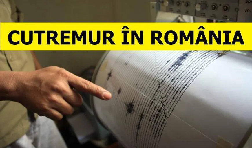 CUTREMURE succesive în România. Cel mai mare a avut magnitudine 4.1
