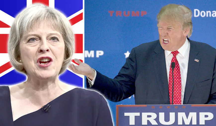 Ceartă între Washington şi Londra: Donald Trump o atacă pe Theresa May