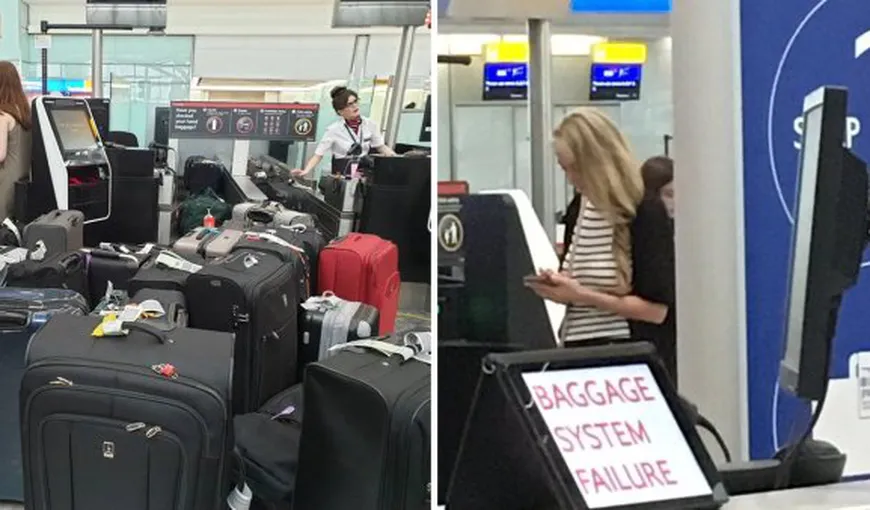 Mii de bagaje au fost blocate în aeroport din cauza unei defecţiuni la sistemul de transport al acestora
