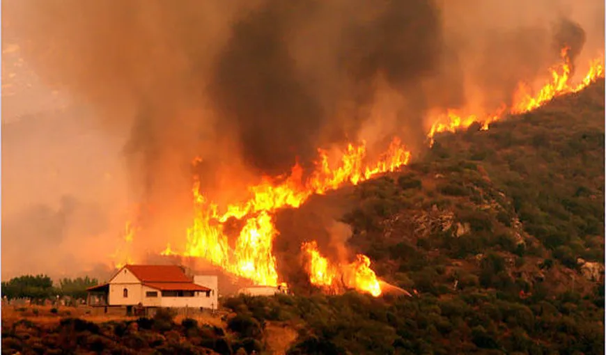 Europa prezintă riscul de superincendii de pădure