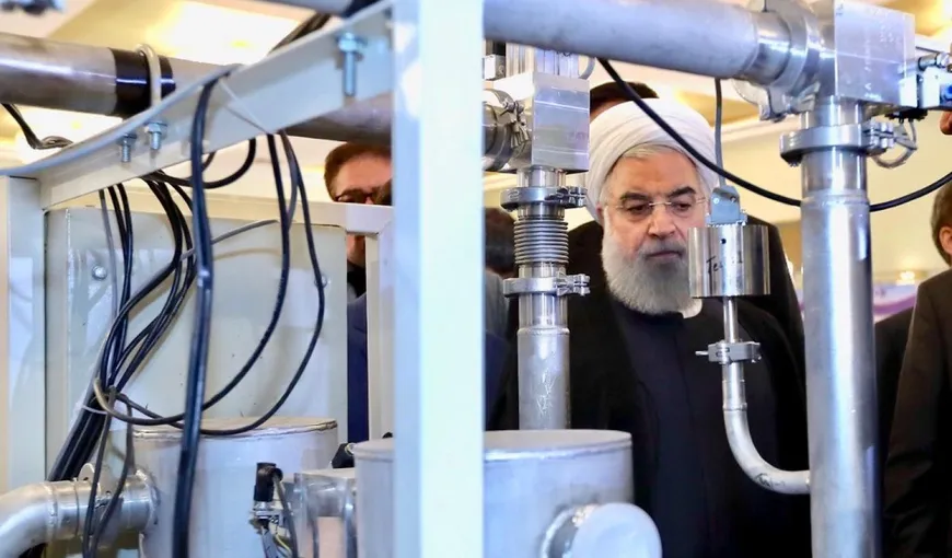 Iranul anunţă că va depăşi limita de producţie a uraniului îmbogăţit stabilită prin acordul din 2015