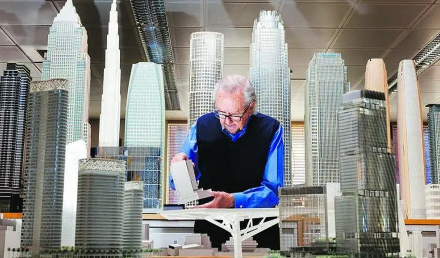 Arhitectul argentinian Cesar Pelli, care a imaginat Turnurile Petronas din Kuala Lumpur, a murit la 92 de ani