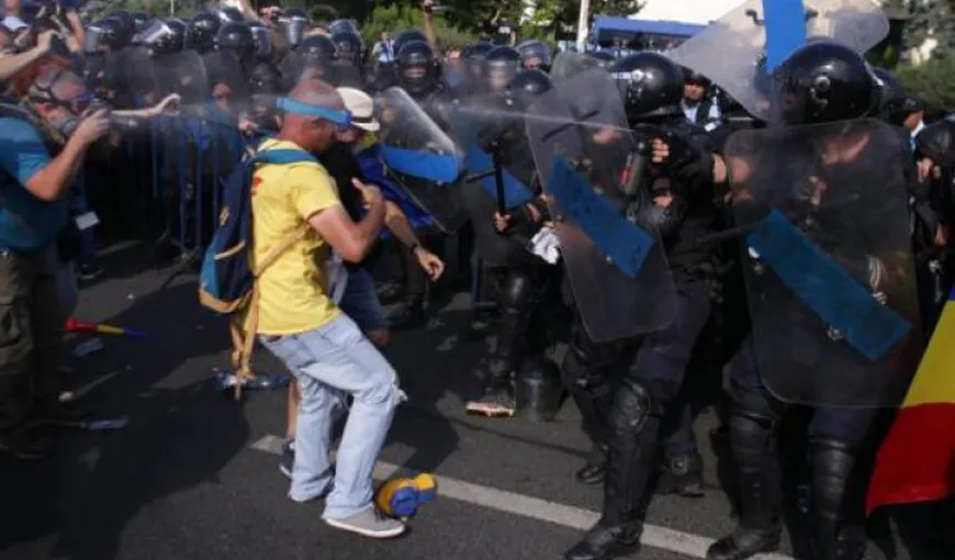Dosarul protestelor violente de la 10 august a fost preluat de DIICOT