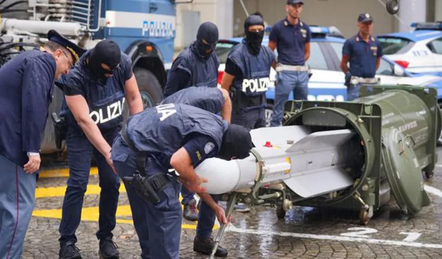 Autorităţile italiene au confiscat rachete „gata de luptă” în urma unor raiduri împotriva extremei-drepte