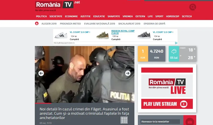 Site-ul Romaniatv.net, vizat de un atac de tip DDos