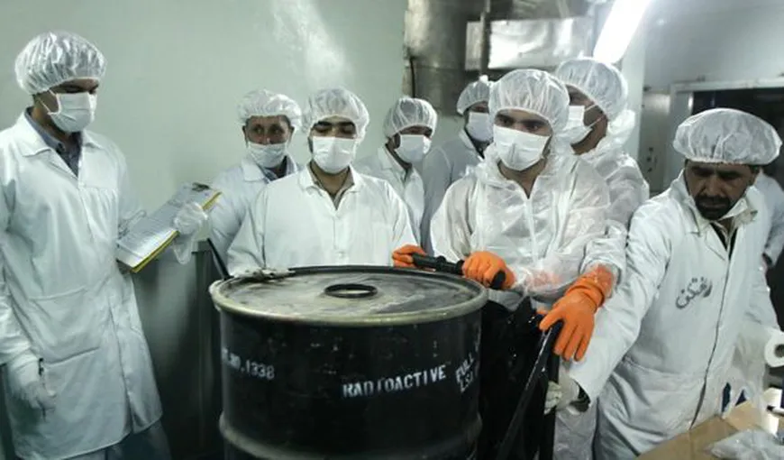 Iranul a depăşit limita de rezervă a uraniului slab îmbogăţit