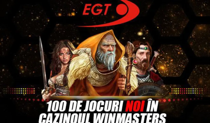 Super sloturile EGT sunt acum disponibile în cazinoul winmasters!