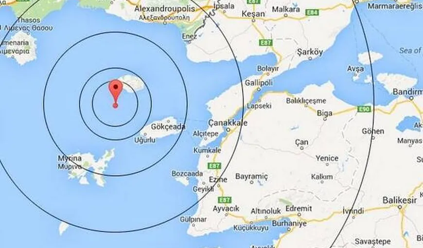 Cutremur în Marea Egee. Deocamdată nu au fost raportate victime