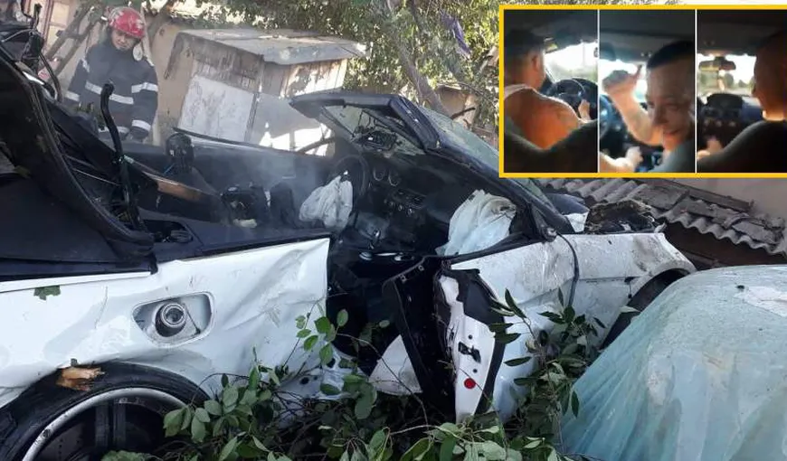 Şoferul vinovat de accidentul din Văcăreni, transmis Live pe Facebook, arestat preventiv pentru 30 de zile