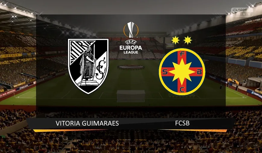 VITORIA GUIMARAES – FCSB 1-0  şi echipa lui Becali, ultima în Liga 1, părăseşte şi cupele europene