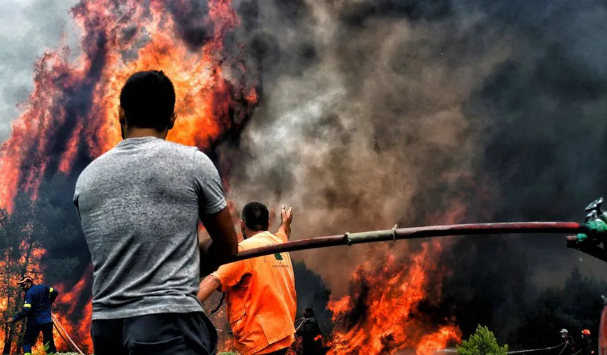 MAE Român, atenţionare pentru călătorie în Grecia: există riscul unor incendii de vegetaţie