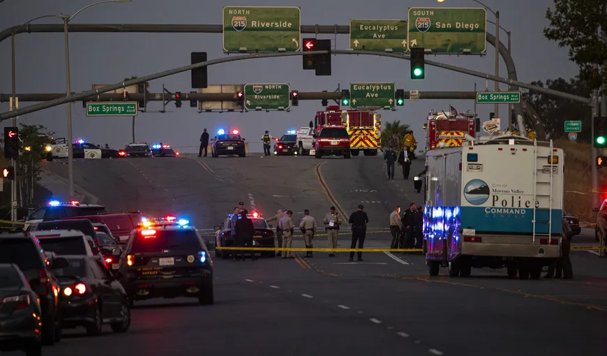 Un poliţist şi un suspect, ucişi într-un incident armat pe autostradă, în California