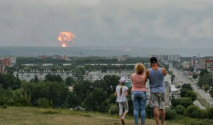 Explozia nucleară din Rusia a fost filmată. Imagini terifiante! VIDEO