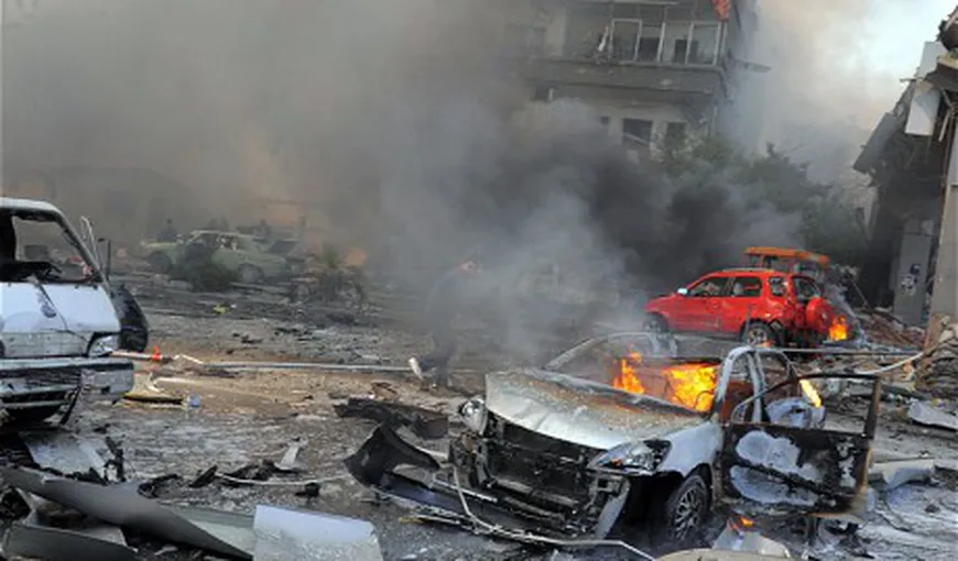 Cinci morţi, între care trei copii,într-un atentat cu maşină capcană, în Siria