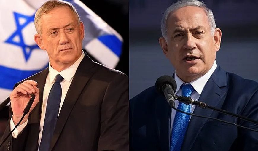 Alegeri Israel. Benjamin Netanyahu şi Benny Gantz, la egalitate (Exit poll)