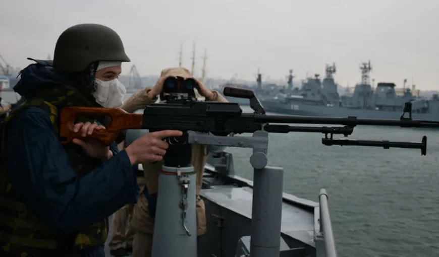 Exerciţii militare în zona litoralului românesc: participă 500 de militari, şase nave şi un elicopter