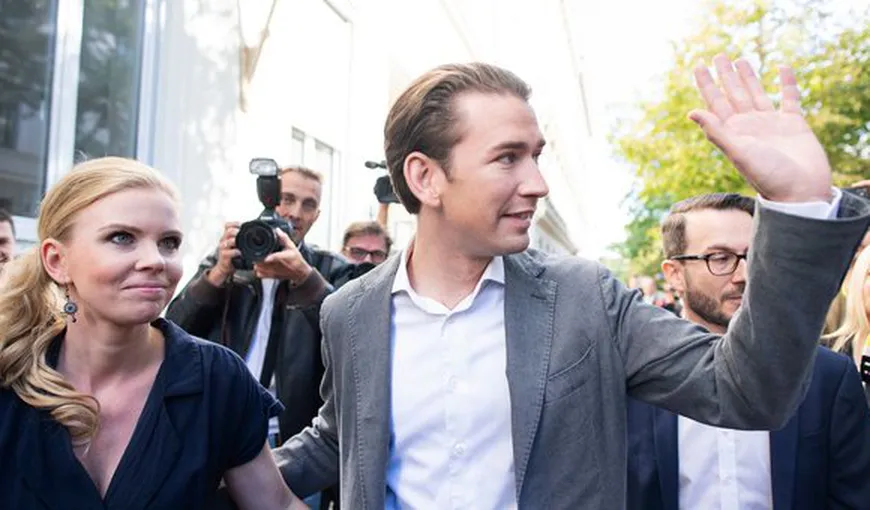 Alegeri Austria: Conservatorii fostului cancelar Sebastian Kurz au câştigat detaşat scrutinul