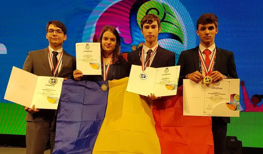 Elevii români au câştigat 4 medalii la Olimpiada Internaţională de Ştiinţe ale Pământului 2019