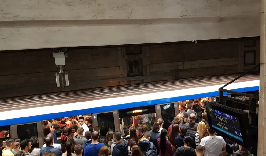 ROMÂNIA-SPANIA, programul metroului va fi prelungit cu o oră şi jumătate. Anunţul oficial al Metrorex