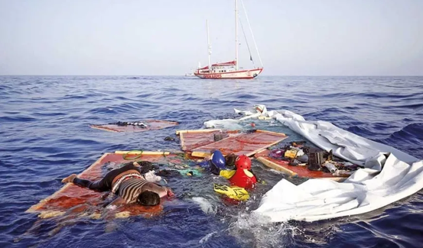 Tragedie pe mare. Zeci de oameni şi-au pierdut viaţa, după ce ambarcaţiunea cu care călătoreau s-a scufundat