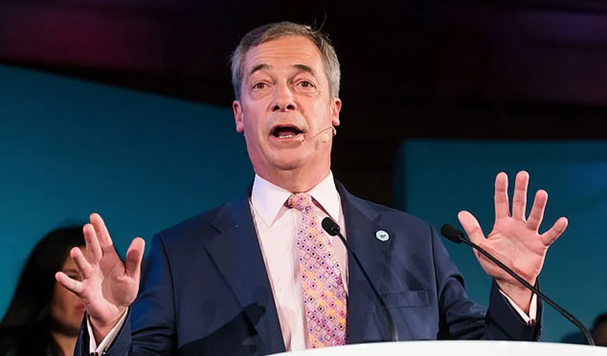 Nigel Farage, declaraţii îngrozitoare: „După ce se termină Brexitul vom scoate cuţitul”… „ar fi trebuit să spun toporul”