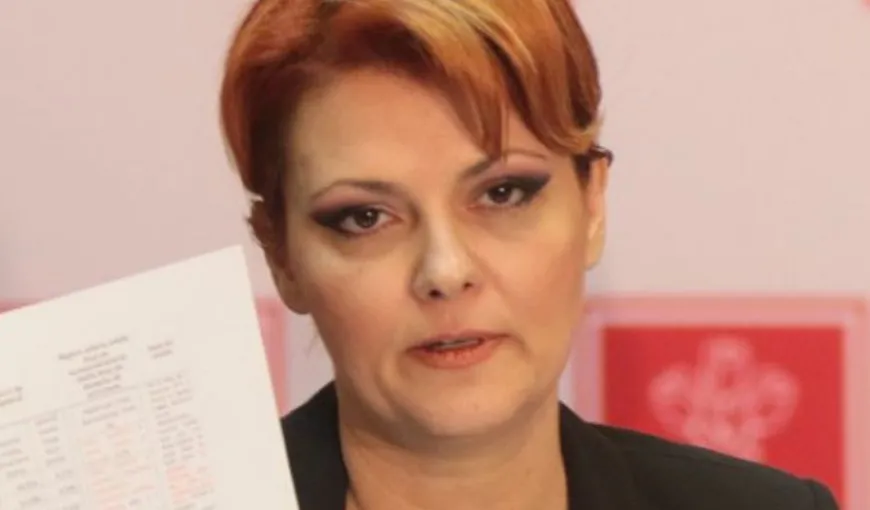 Lia Olguţa Vasilescu îşi cere scuze după ce a declanşat scandalul momentului în România
