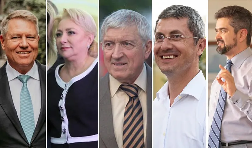 Alegeri prezidenţiale 2019. Top semnături, câte adeziuni au strâns principalii candidaţi la Cotroceni