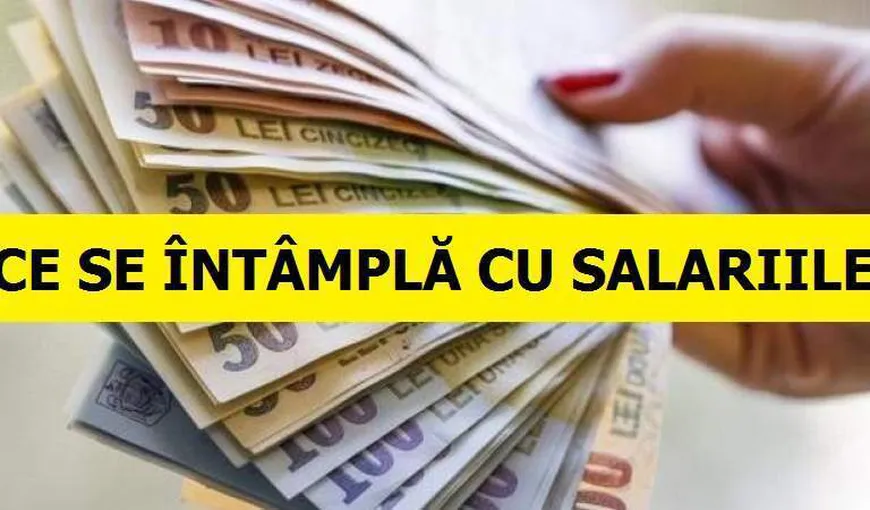 Veste proastă pentru milioane de români, au scăzut salariile cu cel puţin 100 de lei