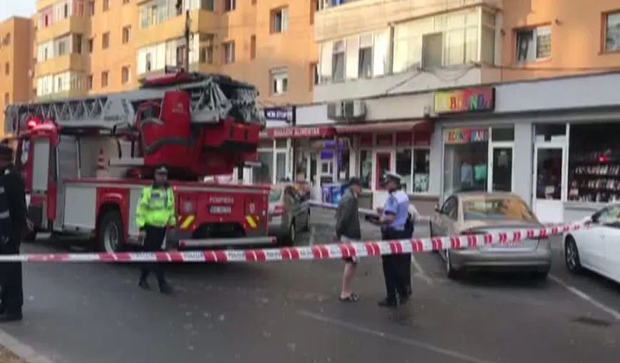 Explozie într-un bloc din Piteşti, în urma unei acumulări de gaze