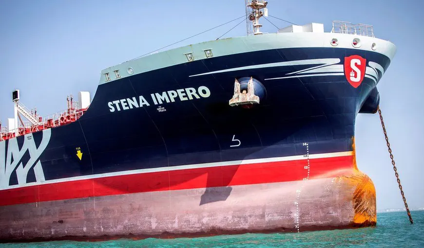 Petrolierul Stena Impero a fost eliberat din apele iraniene şi se îndreaptă spre Dubai
