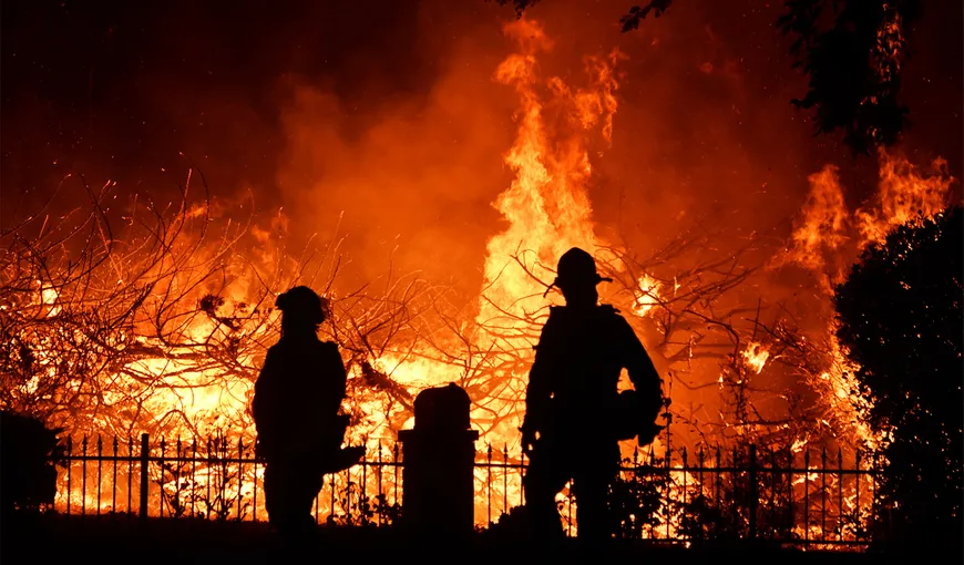 Incendiul Getty: Infernul din California, provocat de o creangă ruptă şi căzută pe liniile de înaltă tensiune