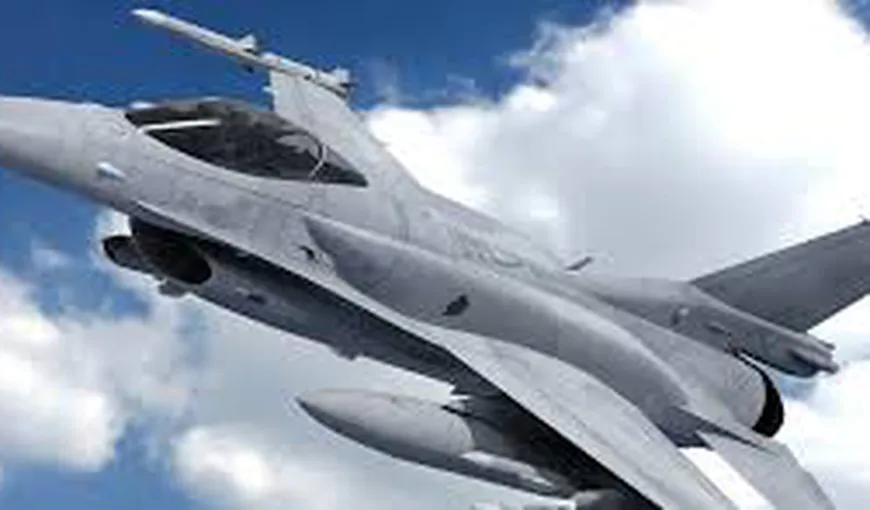 Un avion de luptă F-16 s-a prăbuşit în Germania