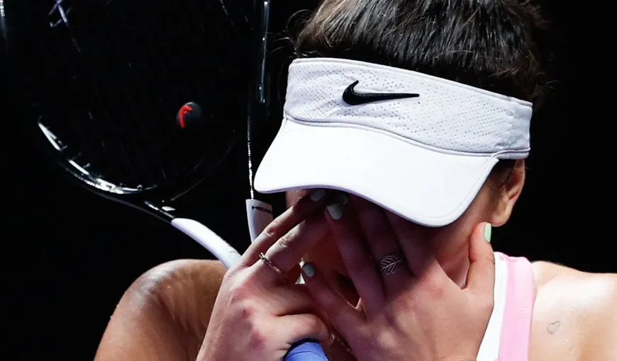 Bianca Andreescu părăseşte Turneul Campioanelor în lacrimi de durere. Câştigătoarea de la US Open a abandonat