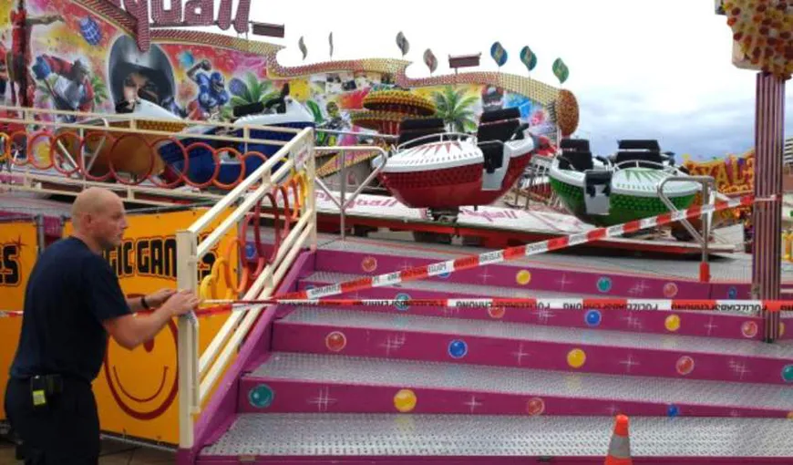 O româncă a murit după ce a căzut dintr-un carusel într-un parc de distracţii din Germania