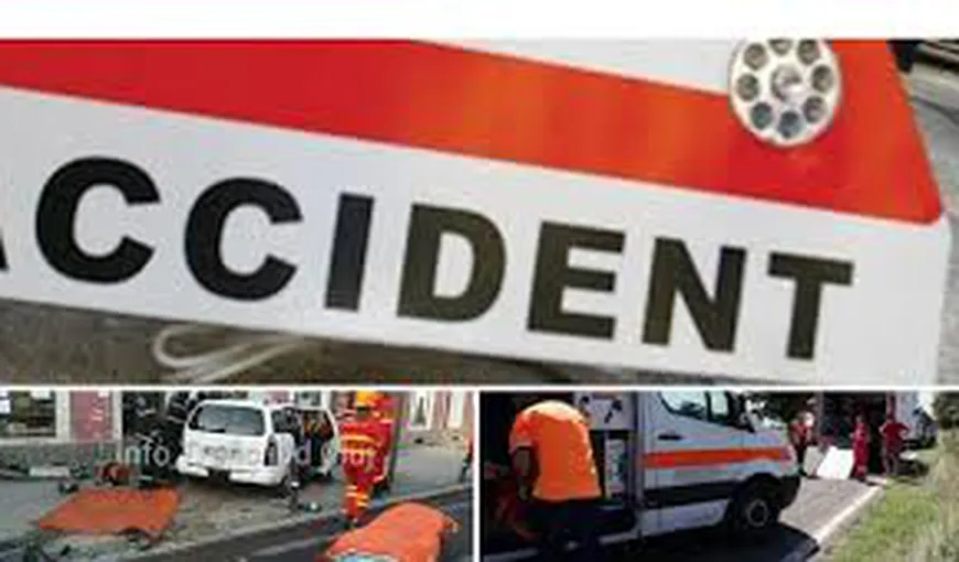 COD ROŞU de intervenţie, a fost nevoie de CINCI ambulanţe SMURD după o coliziune între o ambulanţă şi un autoturism VIDEO